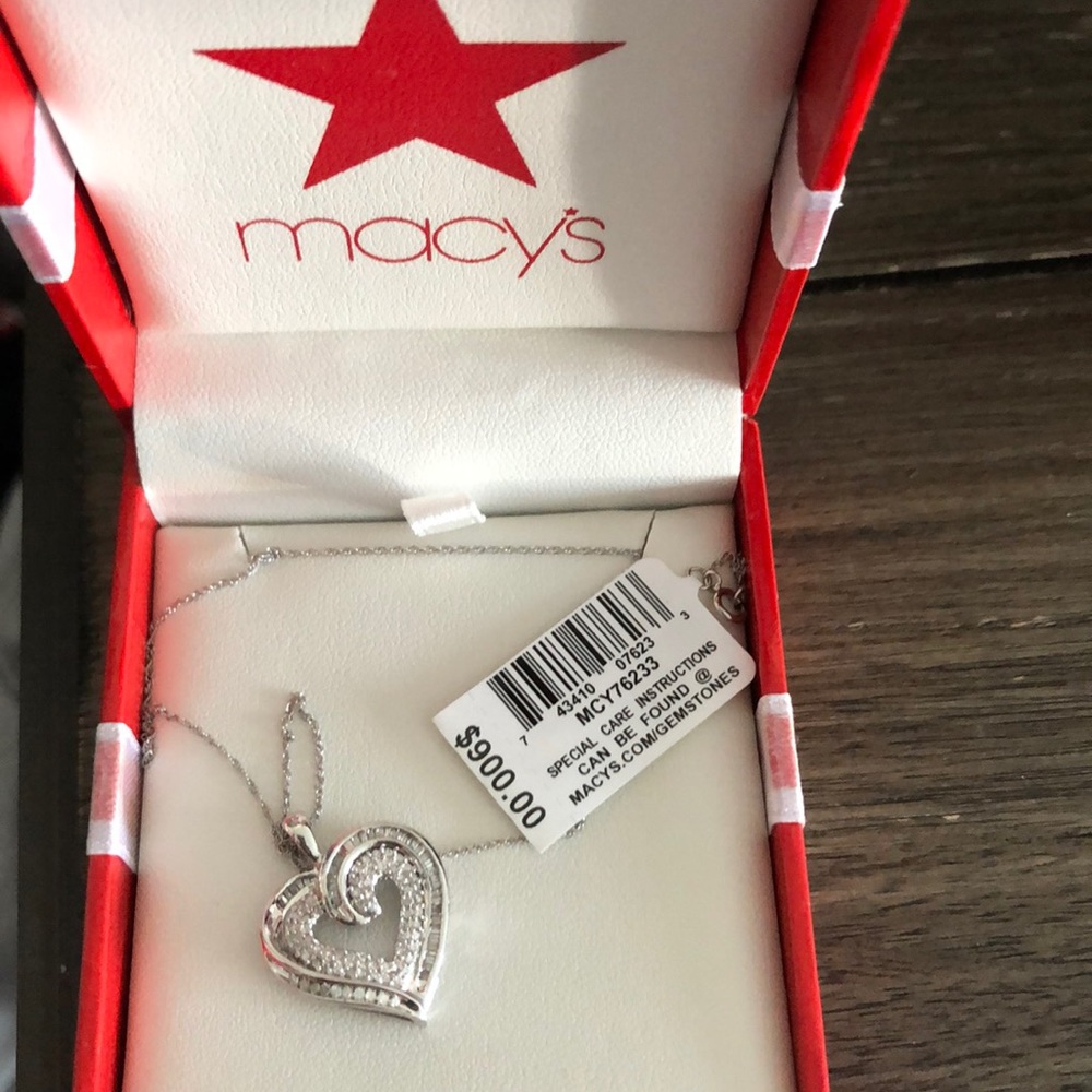 Heart Diamond Necklace